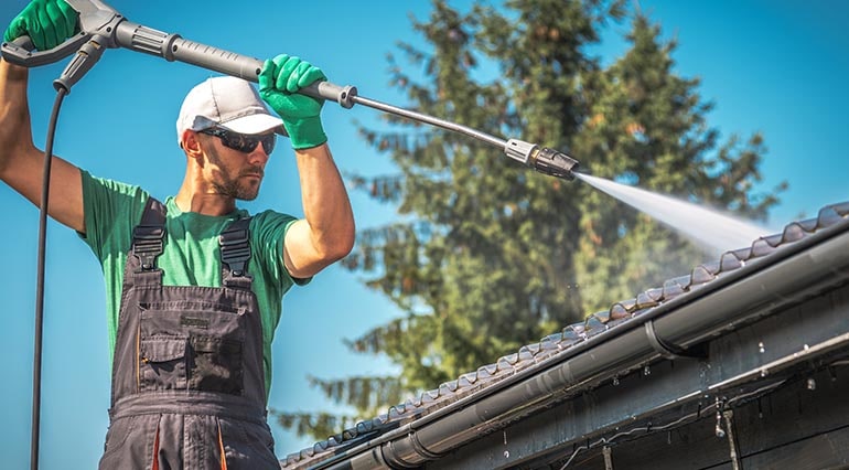 Image for The surprising benefits of cleaning the gutters